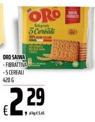 Oro saiwa - Fibrattiva