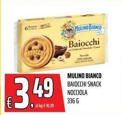 Mulino Bianco - Baiocchi Snack Nocciola