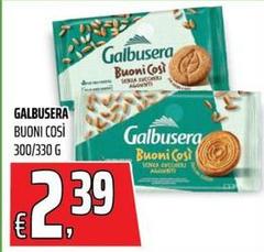 Galbusera - Buoni Così