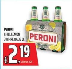 Peroni - Chill Lemon 3 Birre Da