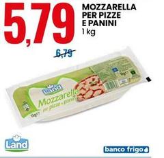 Land - Mozzarella Per Pizze E Panini