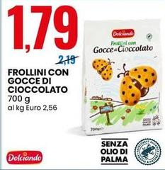 Dolciando - Frollini Con Gocce Di Cioccolato