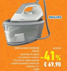 Philips - Ferro Caldaia PSG2000/80