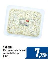 Sabelli - Mozzarella Julienne Senza Lattosio
