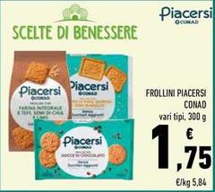 Benessere - Frollini Piacersi