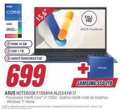 Asus - Notebook F1504VA-NJ2341W I7