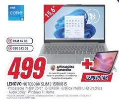 Lenovo - Notebook Slim 3 15IRH815