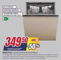 Whirlpool - Lavastoviglie WH7A15AMGLO