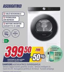 Samsung - Asciugatrice DV90DG6845LK