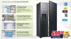 Samsung - Frigorifero Side By Side Air Air-Space AI R757P6KWFEF