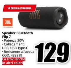 Jbl - Speaker Bluetooth Flip 7