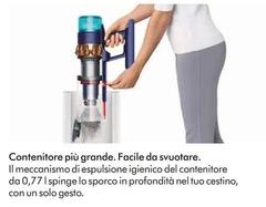Facile - Contenitore Più Grande.  Da Svuotare. Il Meccanismo Di Espulsione Igienico Del Contenitore Da 0,77 L Springe Lo Sporco In Profondita Nel Tuo Cestino