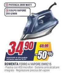 Rowenta - Ferro A Vapore DW8215