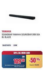 Yamaha - Soundbar  Soundbar SRB-30A