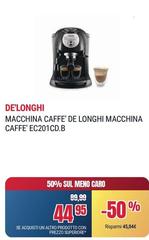De Longhi - De'Longhi Macchina Caffe' Macchina Caffe' EC201CD.B