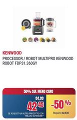 Kenwood - Processor / Robot Multipro Robot FDP31.360GY