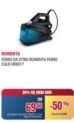 Rowenta - Ferro Da Stiro Ferro Cald. Vr8317