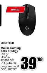 Logitech - Mouse Gaming G305 Prodigy