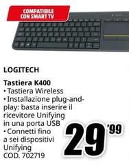 Logitech - Tastiera K400