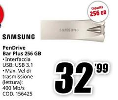 Samsung - Pendrive Bar Plus 256 Gb