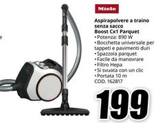 Miele - Aspirapolvere A Traino Senza Sacco Cx