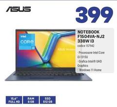 Asus - Notebook F1504VA-NJ2 338W I3
