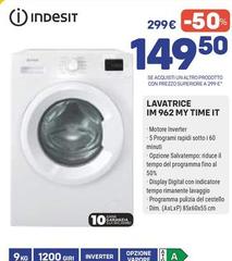 Indesit - Lavatrice IM 962 My Time IT