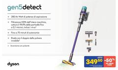 Dyson - Gen5detect Aspirapolvere A Bastone 2 In 1 Batteria Secco HEPA Senza Sacchetto Viola