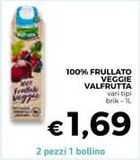 Valfrutta - 100% Frullato Veggie