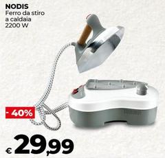 Nodis - Ferro Da Stiro A Caldaia 2200 W