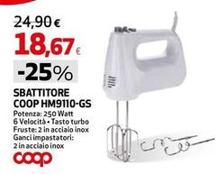 Coop - Sbattitore  Hm9110-gs