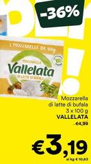 Vallelata - Mozzarella Di Latte Di Bufala