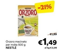 Nestlè - Orzoro Macinato Per Moka