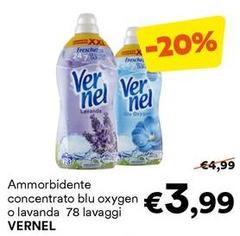 Vernel - Ammorbidente Concentrato Blu Oxygen O Lavanda