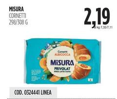 Misura - Cornetti