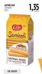 Gastone lago - Savoiardi