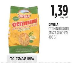 Divella - Ottimini Biscotti Senza Zuccheri