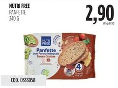 Nutri free - Panfette