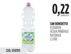 San Benedetto - Ecogreen Acqua Minerale Naturale