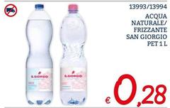 San giorgio - Acqua Naturale/Frizzante