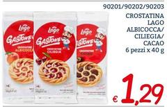 Lago - Crostatina Albicocca/Ciliegia/Cacao