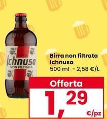 Ichnusa - Birra Non Filtrata