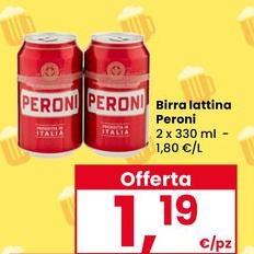 Peroni - Birra Lattina