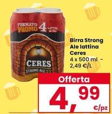 Ceres - Birra Strong Ale Lattina
