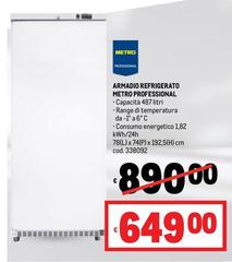 Armadio Refrigerato