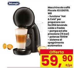 De Longhi - Macchina Da Caffè Piccolo XS EDG110. WB