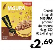 Misura - Cereali Integrali Protein