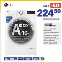 LG - Lavatrice F4R3010NSWW