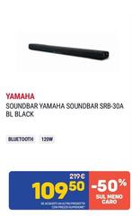 Yamaha - Soundbar Yamaha Soundbar SRB-30A Bl Black