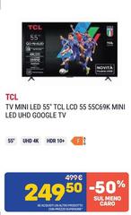 TCL - Tv Mini Led 55
